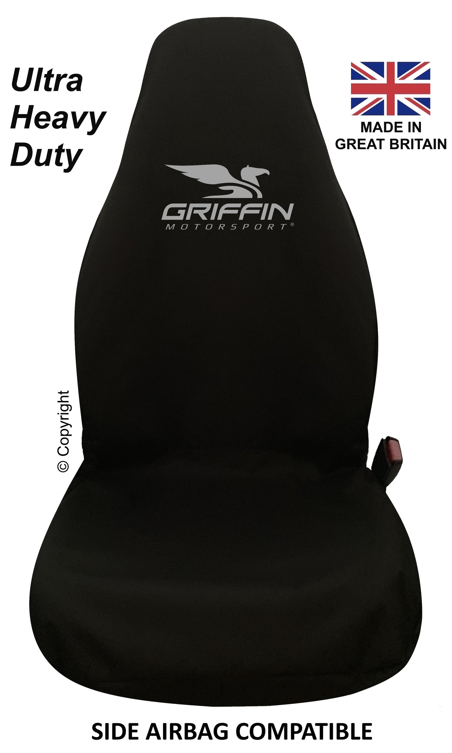 Genuine GRIFFIN MOTORSPORT ULTRA HEAVY DUTY Seat Cover Fits ALL VAUXHALL GRANDLAND Vehicles BRITISH MADE QUALITY