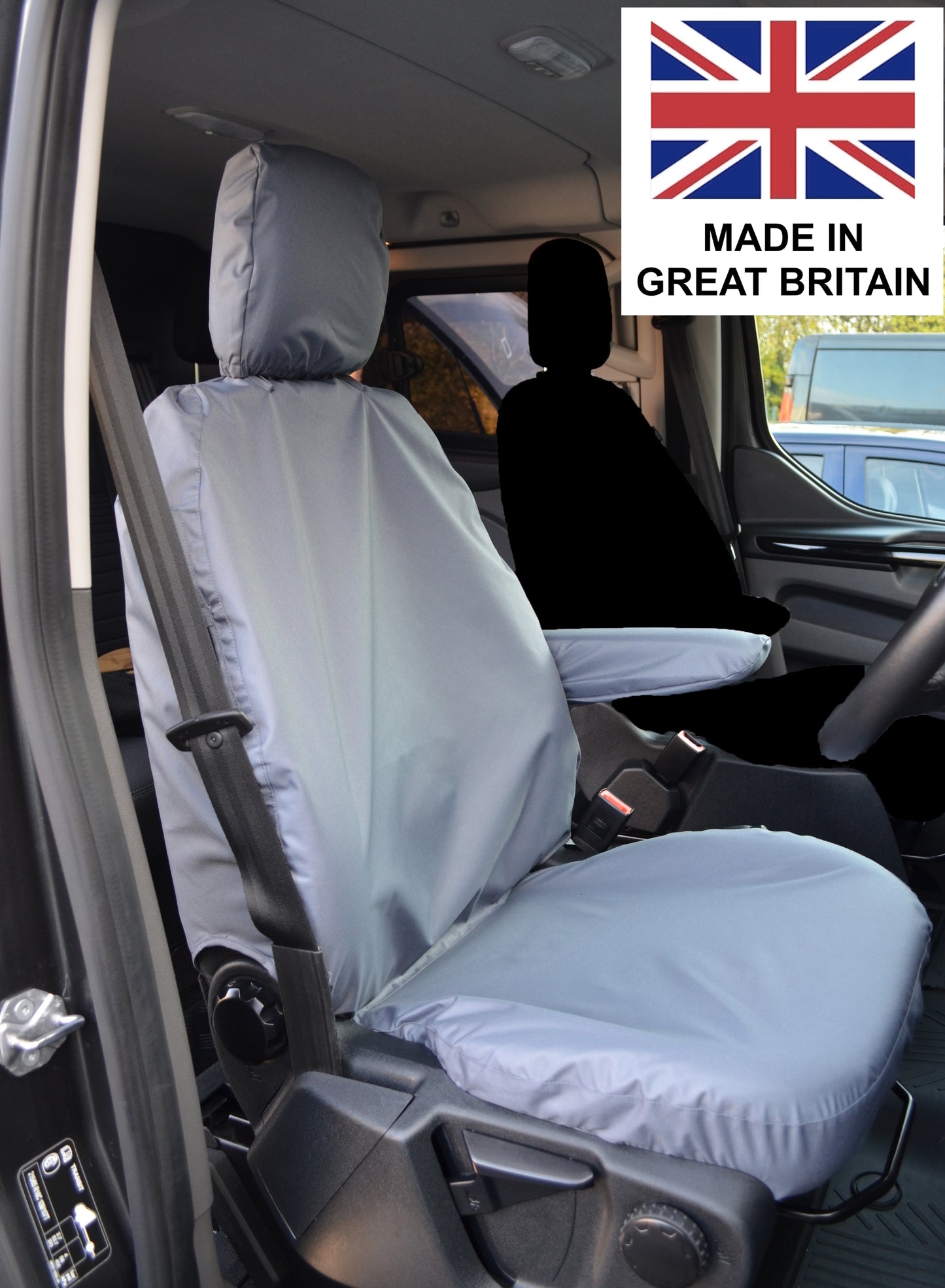 Ford Transit Custom Compatible 2013 to 2023 Driver's Seat Tailored Seat Cover