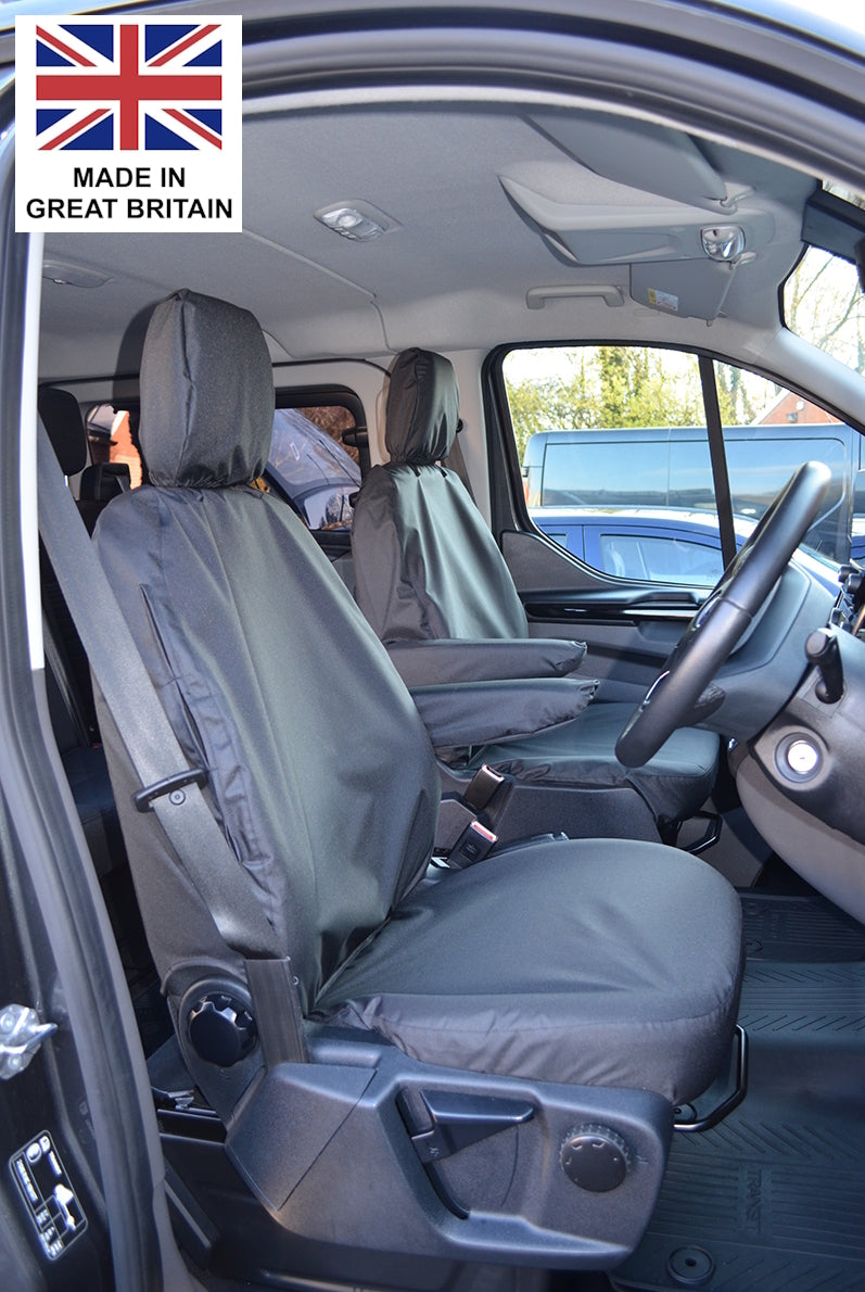 Ford Transit Custom PHEV Compatible 2019 to 2023 Tailored Front Seat Covers