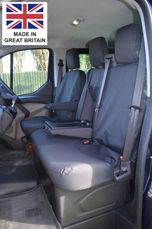 Ford Transit Custom Compatible 2013 to 2023 Tailored Front Seat Covers