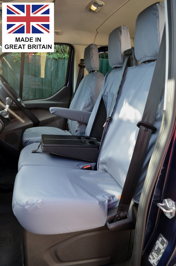 Ford Transit Custom Compatible 2013 to 2023 Tailored Front Seat Covers