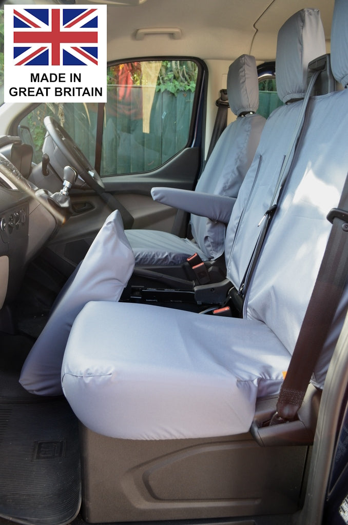 Ford Transit Custom PHEV Compatible 2019 to 2023 Tailored Front Seat Covers
