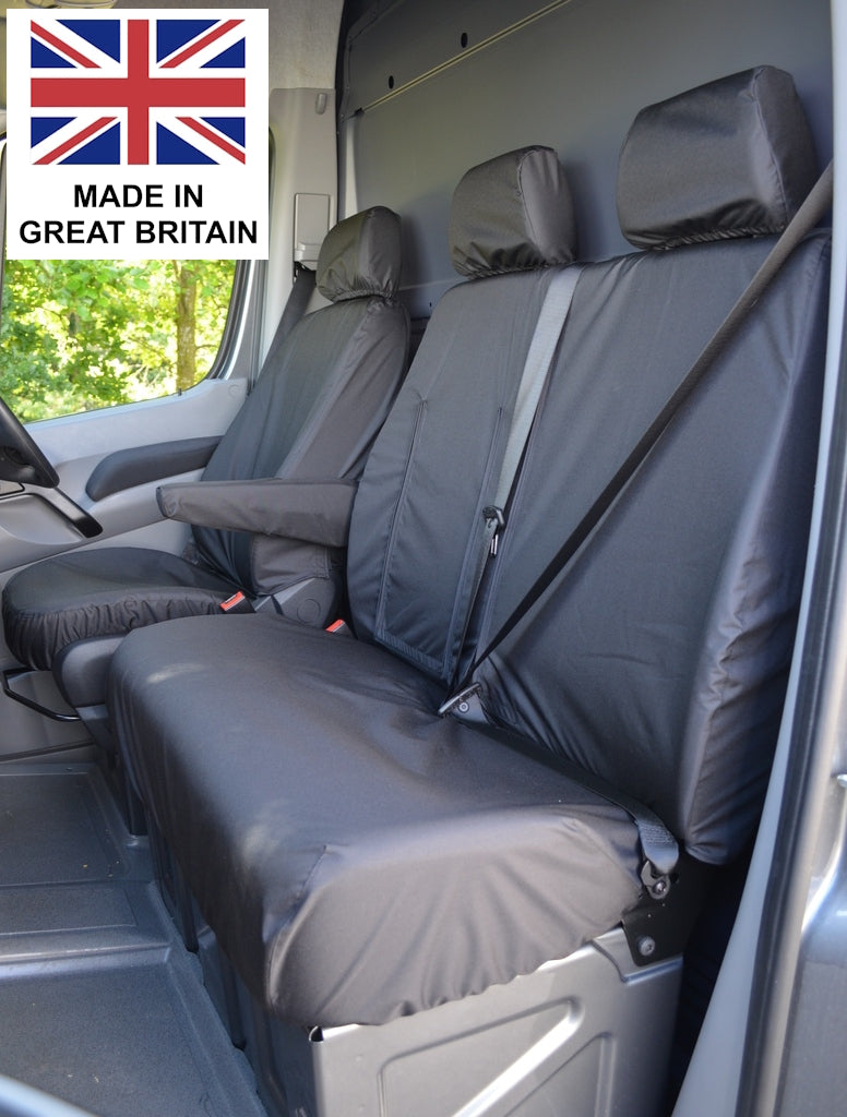 Mercedes-Benz Sprinter Van 2010 to 2018 Compatible Tailored Seat Covers