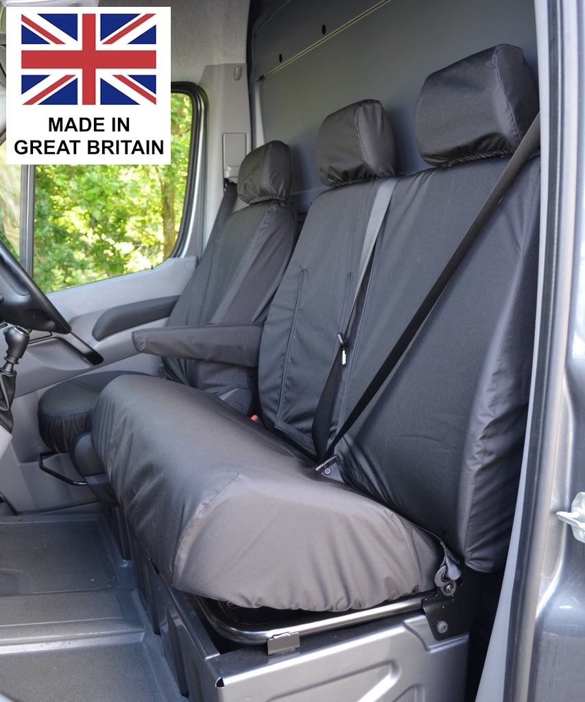 Mercedes-Benz Sprinter Van 2010 to 2018 Compatible Tailored Seat Covers