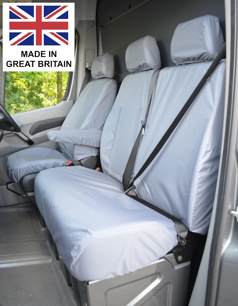 Mercedes-Benz Sprinter Van 2010 to 2018 Compatible Tailored Seat Covers