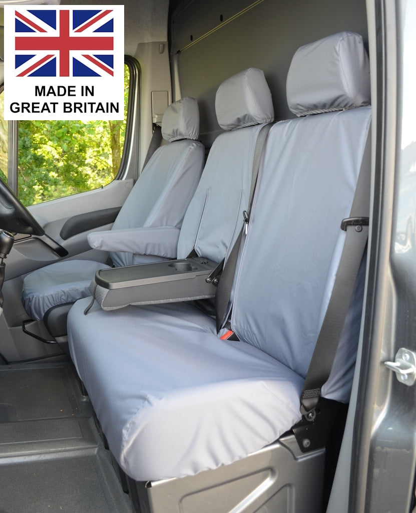 Mercedes-Benz Sprinter Van 2010 to 2018 Compatible Tailored Seat Covers