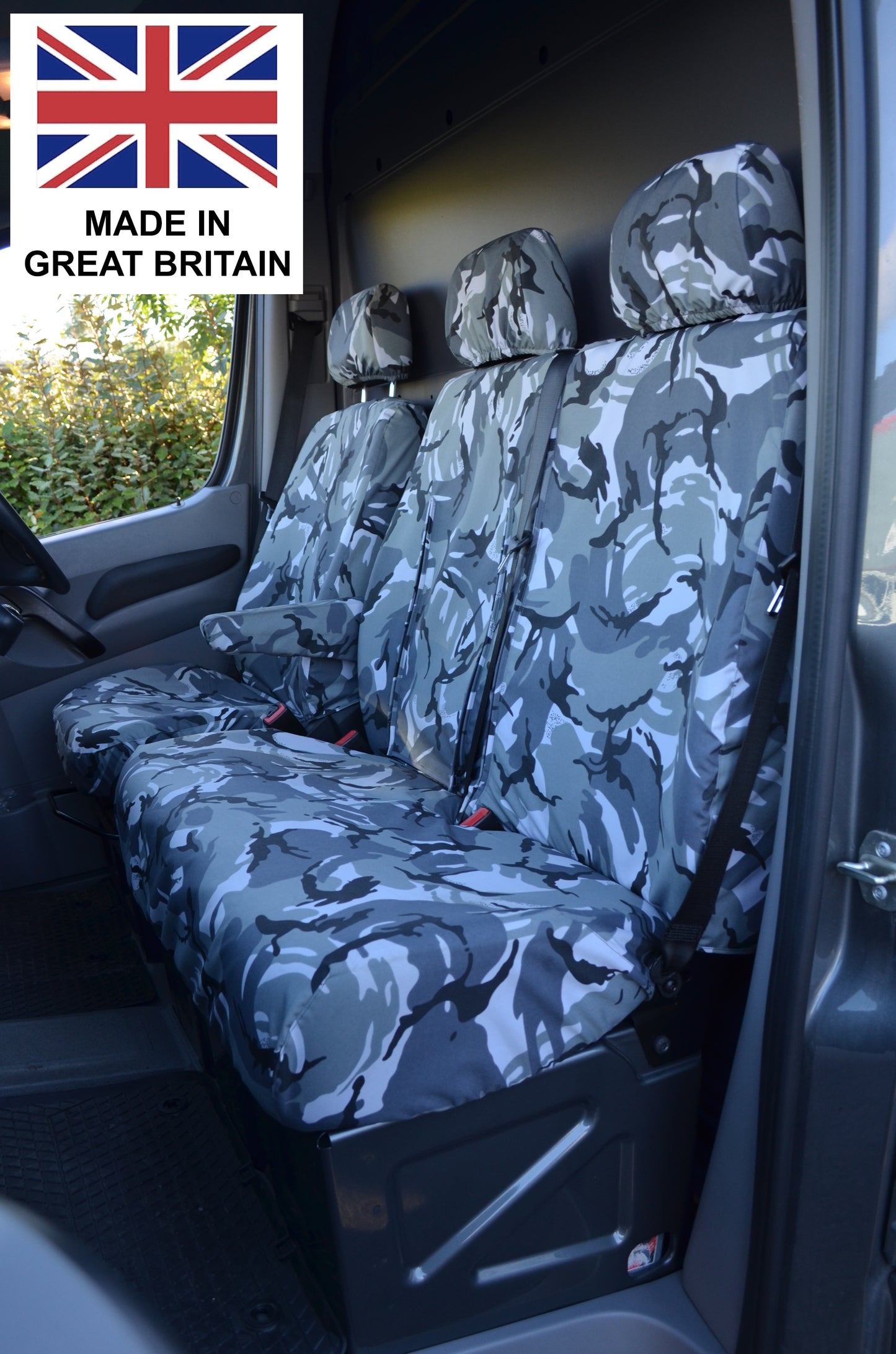 Mercedes-Benz Sprinter Van 2010 to 2018 Compatible Tailored Seat Covers