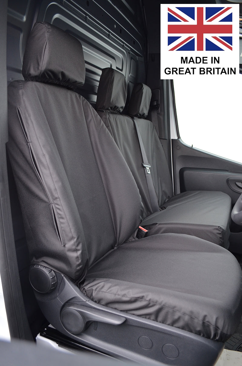 Mercedes-Benz Sprinter 2018+ Van Compatible Tailored Seat Covers