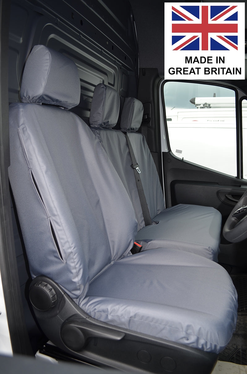 Mercedes-Benz Sprinter 2018+ Van Compatible Tailored Seat Covers