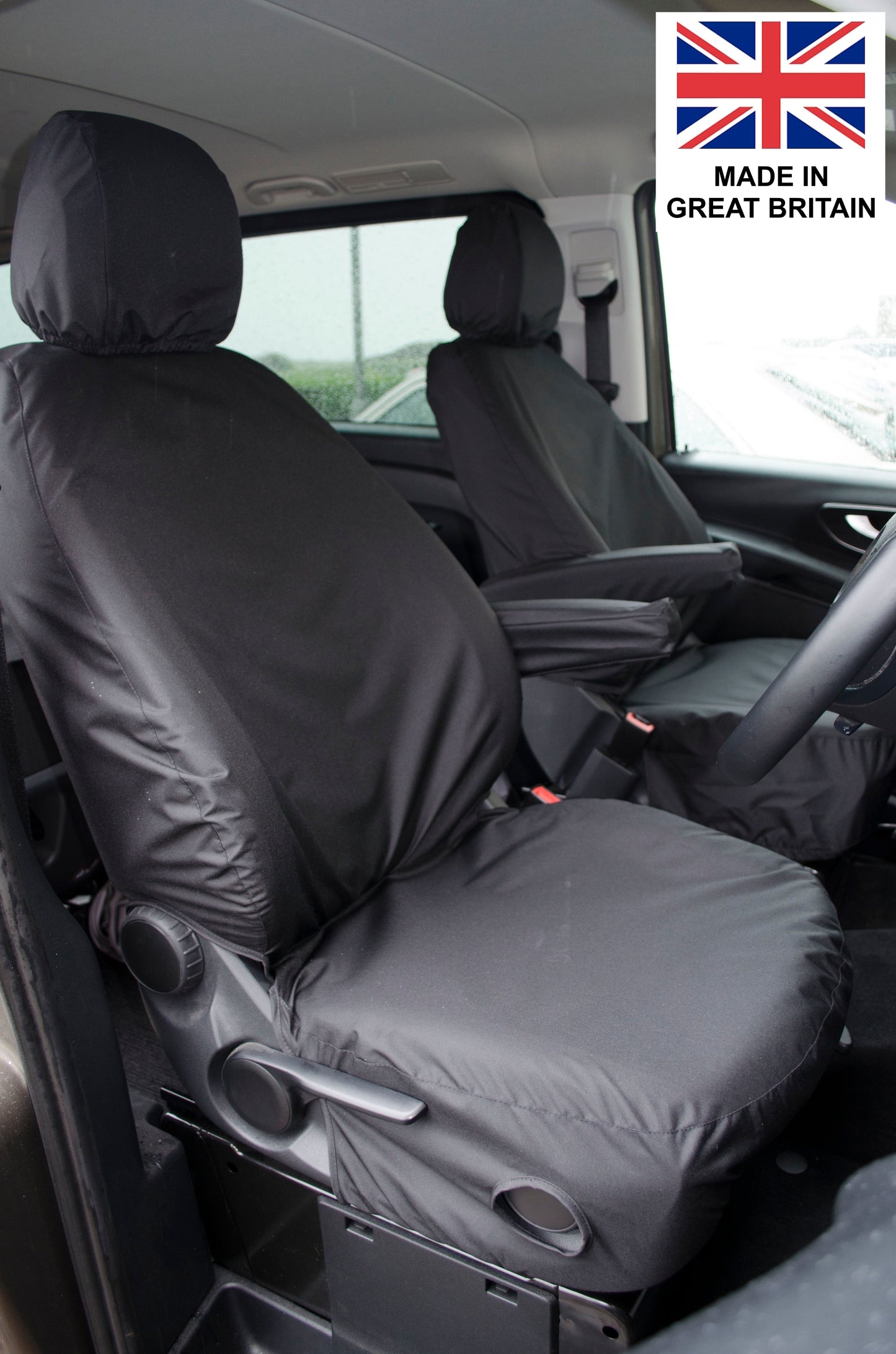 Mercedes-Benz Vito 2015 Onwards Compatible Tailored Front Seat Covers