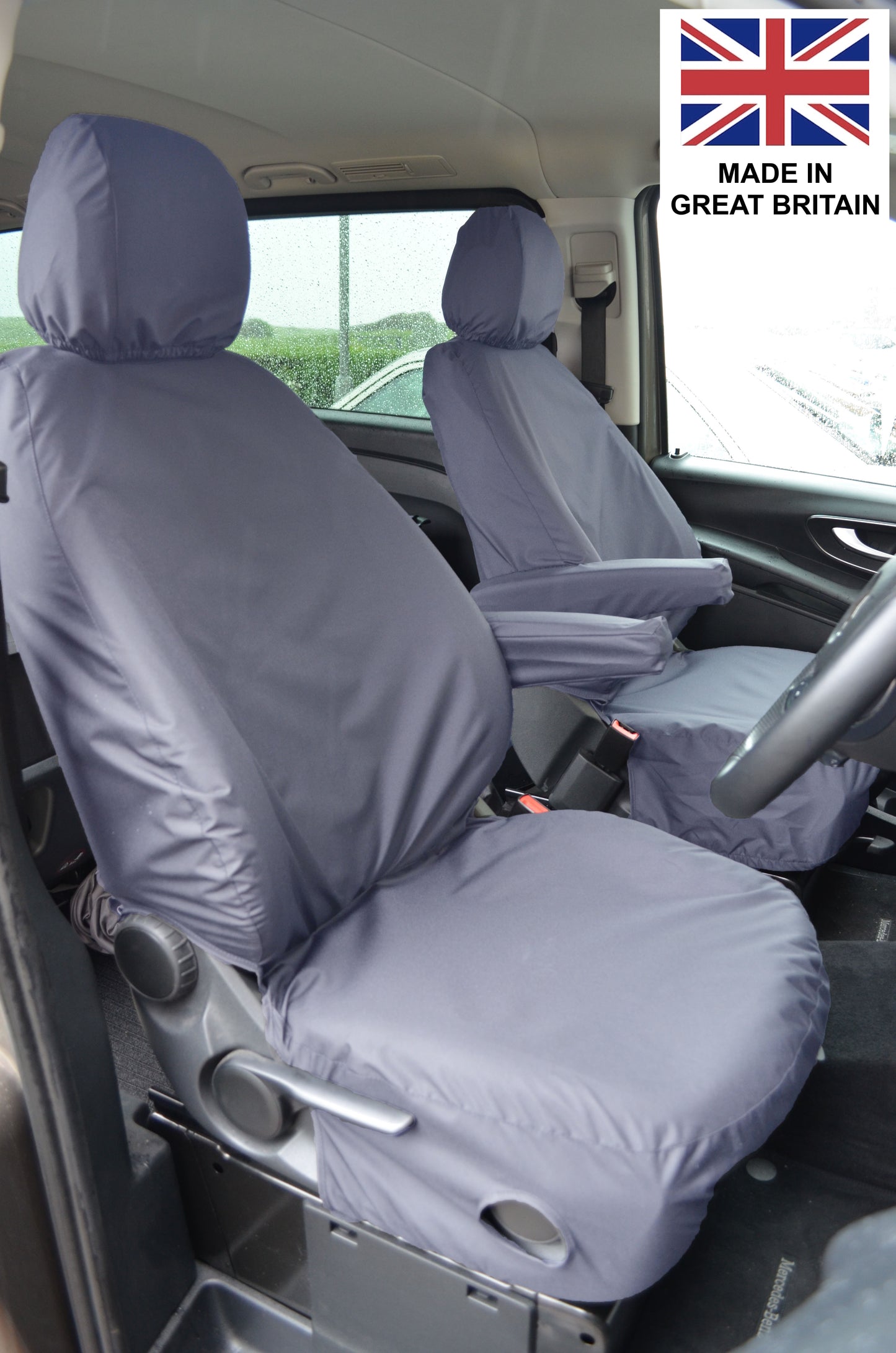 Mercedes-Benz Vito 2015 Onwards Compatible Tailored Front Seat Covers