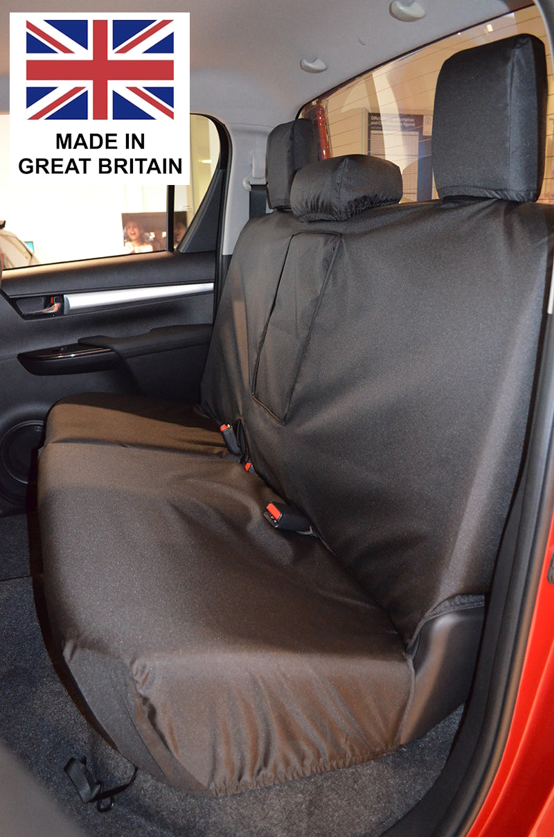 Toyota Hilux Invincible 2016+ Compatible Tailored Seat Covers