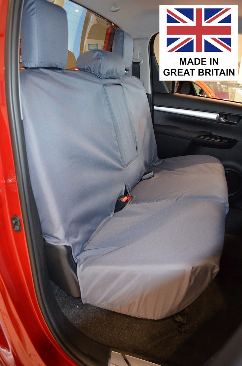 Toyota Hilux Invincible 2016+ Compatible Tailored Seat Covers