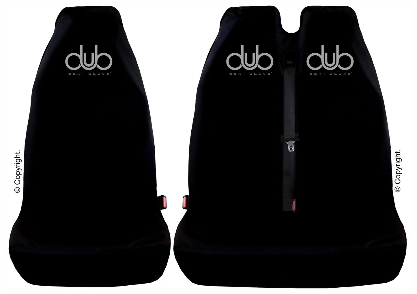 Genuine DUB SEAT GLOVE Front Single and Twin Seat Covers Fit Most Volkswagen CRAFTER Vehicles BRITISH MADE QUALITY